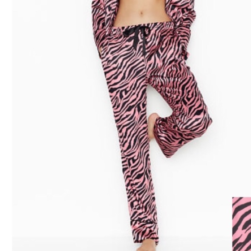 Victoria secret satin pajama pants